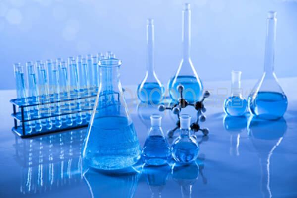 實驗室燒杯 醫學研究與試驗發展的藍色基石